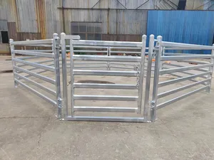 Approvisionnement d'usine couleur verte bétail panneau agneau fluage obstacle mouton agneau stylos vente en gros Offre Spéciale clôture treillis et portes - Product Image 4