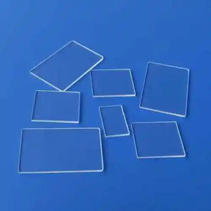 Plaque de verre optique solide en quartz poli transparent personnalisée pour applications industrielles et solaires à haute température - Product Image 4