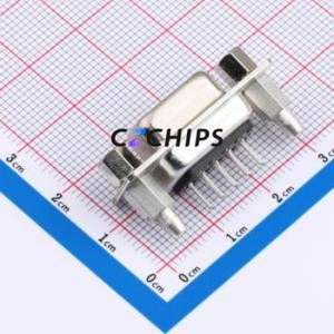 X0209FT17B5 D-Sub/VGA Connector Through hole Component (THT) Connector Standard D-Sub Female 9P Through Hole - Product Image 2