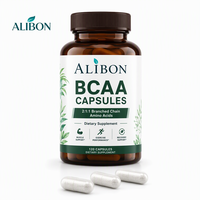 Capsules BCAA OEM, compléments d'acides aminés, capsules de poudre BCAA naturelle