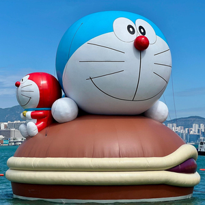 Globos Inflables de Personajes, Decoración para Exteriores, Mascota de Dibujos Animados Inflable, <span class=keywords><strong>Doraemon</strong></span>, Inflables Publicitarios - Product Image 1
