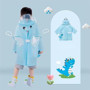 Imperméable <span class=keywords><strong>de</strong></span> mode dessin animé pour garçon EVA imperméable respirant pour l'équitation motos cyclisme dessin animé enfants imperméable imperméable - Product Image 4