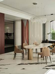 Juego de Comedor Estilo Francés Más Vendido, Tamaños y Especificaciones Personalizables con Mesa y Sillas de Comedor - Product Image 6