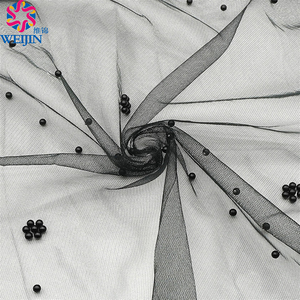 Nuovo 100% personalizzato in maglia rinforzata con flash in poliestere tulle tessuto a maglia tessuto a maglia abbigliamento casual abito casual - Product Image 1