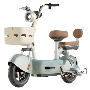 Bicicleta Electrica De Carga à deux places Scooter <span class=keywords><strong>électrique</strong></span> à moteur sans balais <span class=keywords><strong>150</strong></span> <span class=keywords><strong>kg</strong></span> de charge E Bike pour hommes et femmes - Product Image 4
