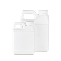 Bouteilles d'emballage vides de sirop en plastique HDPE 250ML 500ML 1L 2L 3L 5L 6L 20L avec bouchon