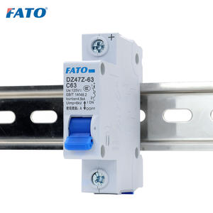 FATO MCB 1P одиночный DZ47Z-63 6A-63A DC 125 В миниатюрный автоматический выключатель бытовой воздушный выключатель промышленный пластиковый материал - Product Image 5