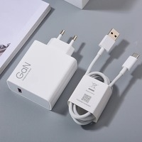 Chargeur Original Xiaomi 120W Type-C Charge Rapide Câble Type-C pour Android Mobile Portable Voyage Prise Murale EU