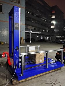 Precisão único braço gota teste máquina pacote integridade e durabilidade do produto validação gota testes para contentores - Product Image 3