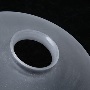 Pantalla de vidrio esmerilado con forma de cono moderno Pantalla de vidrio soplado con boca de uso doméstico chino japonés antiguo - Product Image 4