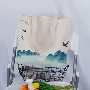 Custom Printed Eco Cotton Organic Canvas Shopping <b>Bag</b> Natural Plain Recycled Linen Cotton Blank <b>Bag</b> - Product Image 2