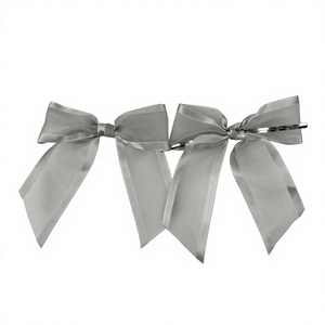 Lazo <span class=keywords><strong>de</strong></span> Chifón Personalizado con Borde Ancho y Alambre <span class=keywords><strong>para</strong></span> Decoración <span class=keywords><strong>de</strong></span> <span class=keywords><strong>Regalos</strong></span>, Disponible en Varios Colores y Estilos - Product Image 1