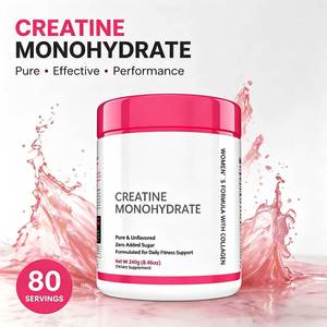 Poudre de créatine monohydrate pure 240g micronisée, complément de <span class=keywords><strong>musculation</strong></span>, croissance musculaire, stimulant d'énergie - Product Image 3