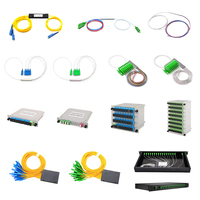 FBT Bare Splitter ohne Anschlüsse, Splitter 1x2 1x3, Glasfaser-Splitter, unbalancierter FBT Splitter 90/10 oder 80/10/10