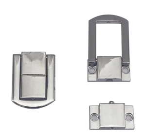 Nuovo 2023 Serratura per Scatole di Gioielli in Argento, Piccola Chiusura per Portagioie con Chiave - Product Image 5