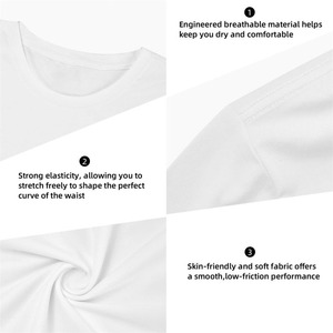 Commercio all'ingrosso 2023 da uomo elastico per Fitness manica corta t-shirt ad asciugatura rapida con motivo stampato per il Drop Shipping - Product Image 6
