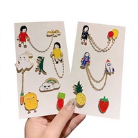 Badges de revers personnalisés en gros : Créez votre propre logo, nom, chapeau, épingles en métal émaillé souple ou dur pour vêtements