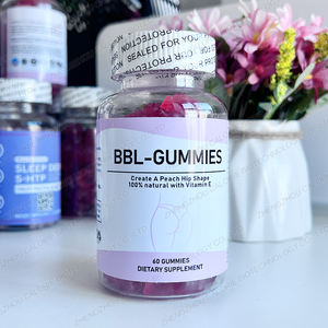 Жевательные конфеты с пробиотиками и витаминами для увеличения ягодиц и поддержки иммунитета для женщин, 60 веганских жевательных конфет для взрослых - Product Image 4