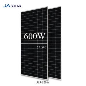 Pannello Solare JA Tipo N Bifacciale a Doppio Vetro 600W 615W 620W 635W Pannelli Solari Monocristallini - Product Image 2
