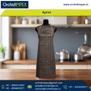 Delantal de Chef de Algodón Orgánico en Oferta, Kit de Delantal Ecológico, Ligero, Resistente al Agua, con Logotipo Personalizado, OEM, ODM, Exportación a Granel, Marca Privada - Product Image 3