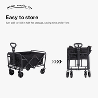 HOMFUL Vente en gros Chariots à outils pliants et résistants Chariot de camping avec auvent