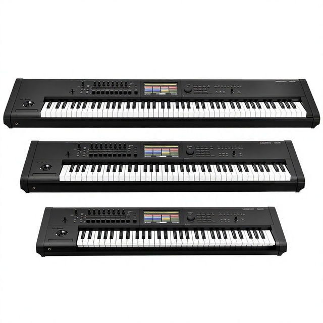 KORG KRONOS3 61keys Digital Synthesizer Workstation Electronic Music Keyboard with KRONOS3 73 Full Weighted Keys