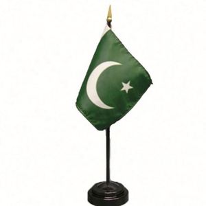 Banderas Decorativas de Escritorio para Interiores, Banderas de Países del Mundo con Base y Asta para Reuniones, Hechas de Poliéster Resistente - Product Image 6