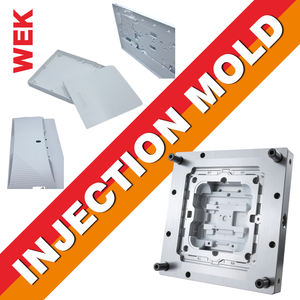 WEK OEM 맞춤형 ABS 플라스틱 인클로저 사출 성형 쉘-플라스틱 부품 텔레비전 케이싱 - Product Image 1