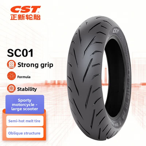 <span class=keywords><strong>ยาง</strong></span>มอเตอร์ไซค์ CST CM-SC01 แบบกึ่งสลิค ไม่มียางใน <span class=keywords><strong>ขอบ</strong></span> 15 นิ้ว ขนาด 120/70 -15 <span class=keywords><strong>ยาง</strong></span>ใหม่ - Product Image 1