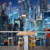 Murales y Papel Tapiz Personalizados con Diseño de Pizarra 3D para Restaurantes y Tiendas, Hechos a Medida a Partir de sus Imágenes