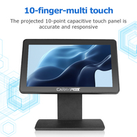Moniteur tactile industriel 10,1 pouces pour boulangerie, VESA 75 mm, haute précision des couleurs, prix direct usine, avec garantie 1 an