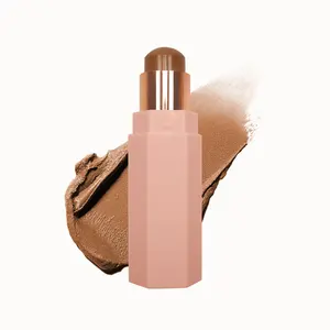 Etiqueta privada personalizada impermeável Vegan Bronzer Maquiagem Contour Foundation Creme Corretivo Vara