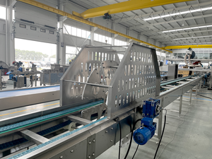 Dây chuyền sản xuất <span class=keywords><strong>cupcake</strong></span> hoàn toàn tự động với nướng và làm mát máy làm bánh <span class=keywords><strong>cupcake</strong></span> công nghiệp cho bánh nướng xốp và bánh nướng - Product Image 4