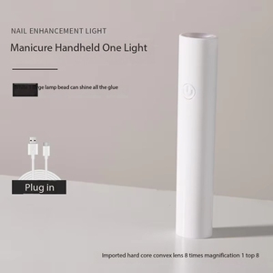 Mini Lampe UV LED Portable pour Ongles, Rechargeable par USB, Alimentée par Batterie, en Plastique, Logo Personnalisé, Séchoir à Gel, Lampe de Manucure pour Nail Art - Product Image 6