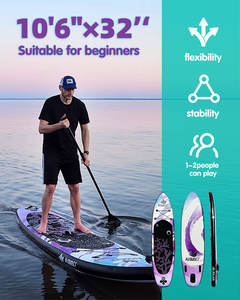 Tabla de Paddle Surf Inflable Aisunss Nueva, Tabla de SUP Inflable <span class=keywords><strong>TOURUS</strong></span> con Certificación CE - Product Image 4