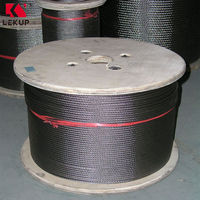 Hochwertiges Edelstahlseil SS304 SS316 Inox-Drahtseil SS-Seil 6x7+IWS 6x19+IWS Stahlseil Edelstahl-Drahtseil