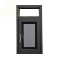 Fenêtre à battants en aluminium à Double vitrage de qualité supérieure, Design Simple