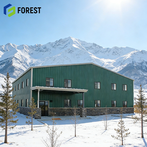 Structure en acier préfabriquée de 40 pieds pour arène équestre avec soudure robuste pour une utilisation modulaire personnalisable - Product Image 1