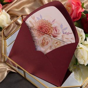 Customized Marriage Hot Stamping Golden <strong>Invitation</strong> Card Farewell Clear Signs Cards Luxury Acrylic Wedding <strong>Invitation</strong> Card - Product Image 3