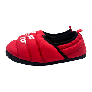 Winter Men's Home <strong>Slipper</strong> with Customized Embroidery Silent Anti-slip Outsole Lightweight Closed Back Quilted <strong>Down</strong> <strong>Slipper</strong> - Product Image 3