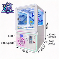 SOURE Distributeur de capsules de jouets premium, mini machine à balles pour fêtes et salles d'arcade, articles de collection passionnants