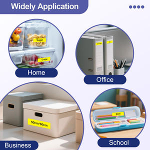 Orison TZO-631 100%互換 TZE-631 TZ-631 黒地に黄色 12mm リボンラベルテープ ブラザー<span class=keywords><strong>P</strong></span>-touchプリンターラベルメーカー用 - Product Image 5