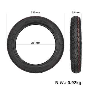 ยาง Ulip 14*2.125  57-254 แบบไม่มียางใน ป้องกันการลื่นไถล ขนาด 14 นิ้ว สำหรับเปลี่ยนยางจักรยานไฟฟ้าและสกู๊ตเตอร์ไฟฟ้า - Product Image 2
