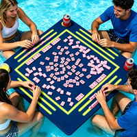 Table de mahjong flottante légère et durable en EVA, imperméable, pour le divertissement au bord de la piscine, du lac ou de la plage