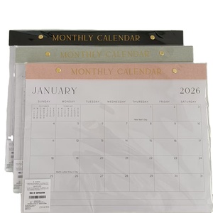 Wall-mounted Promotional Table Style Printing Calendar Customized Size Paper Eco-Friendly UV Printing Custom Logo Advertising