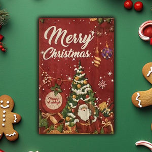 Serviettes de table de Noël motif bonhomme de neige style aquarelle, serviettes en papier jetables 3 plis pour fête de Noël 33*40cm - Product Image 2