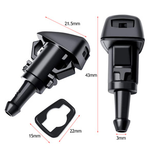 Kit de tuyau de buse de lave-glace en caoutchouc 5116079AA pour Jeep Dodge Chrysler - Product Image 4