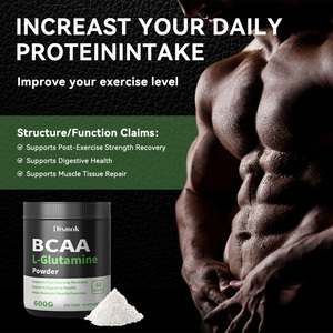 Integratore Sanitario Dismok per Aumento di Massa, Aminoacidi a Catena Ramificata (<span class=keywords><strong>BCAA</strong></span>), L-Glutamina, Proteine del Siero del Latte, Peptidi, Polvere di Creatina - Product Image 5