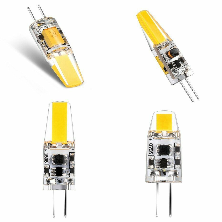 Танталовые конденсаторы с регулируемой яркостью G4 ACDC12V COB 3 Вт 6 Вт 7 Вт 0705 1505 1508 Сапфировая светодиодная маленькая лампа с бусинами мини-лампочка для замены галогенной лампы