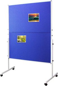 Cork Standing Folding Screen Bulletin Notice <strong>Board</strong> Divider Pin <strong>Board</strong> for <strong>Message</strong> <strong>Display</strong> - Product Image 6